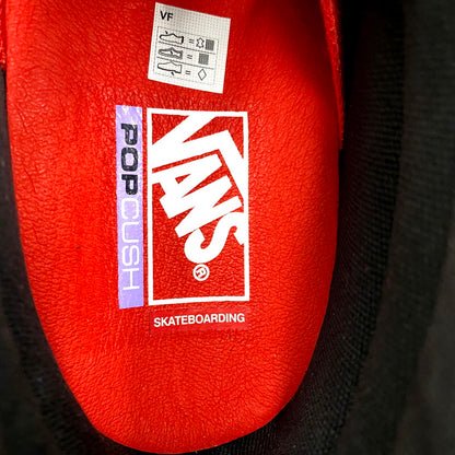 【中古美品】【メンズ】 VANS×SUPREME×NATE LOWMAN バンズ×シュプリーム×ネイト・ロウマン SKATE GROSSO MID スケートグロッソ ミッド 靴 スニーカー シューズ 162-250802-ma-07-izu サイズ：28.5cm カラー：BULLET HOLE/BLACK (JAPAN EXCLUSIVE) (25SS WEEK9) 万代Net店