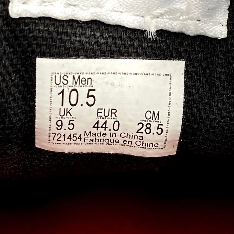 【中古美品】【メンズ】 VANS×SUPREME×NATE LOWMAN バンズ×シュプリーム×ネイト・ロウマン SKATE GROSSO MID スケートグロッソ ミッド 靴 スニーカー シューズ 162-250802-ma-07-izu サイズ：28.5cm カラー：BULLET HOLE/BLACK (JAPAN EXCLUSIVE) (25SS WEEK9) 万代Net店