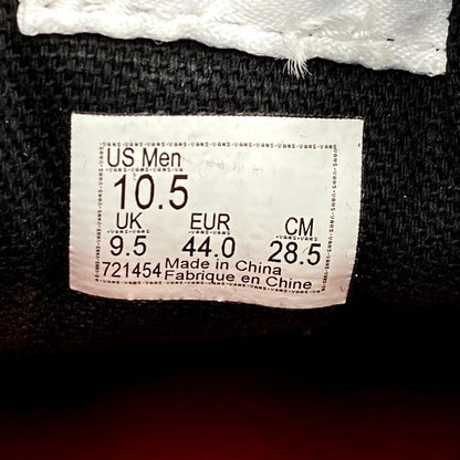 【中古美品】【メンズ】 VANS×SUPREME×NATE LOWMAN バンズ×シュプリーム×ネイト・ロウマン SKATE GROSSO MID スケートグロッソ ミッド 靴 スニーカー シューズ 162-250802-ma-07-izu サイズ：28.5cm カラー：BULLET HOLE/BLACK (JAPAN EXCLUSIVE) (25SS WEEK9) 万代Net店