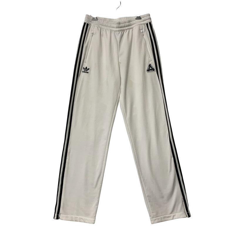【中古品】【メンズ】 adidas アディダス × PALACE パレス FIREBIRD TRACK PANTS IJ9801 ファイヤーバード トラックパンツ ボトムス 153-250801-as-09-izu サイズ：O カラー：ホワイト×ブラック 万代Net店
