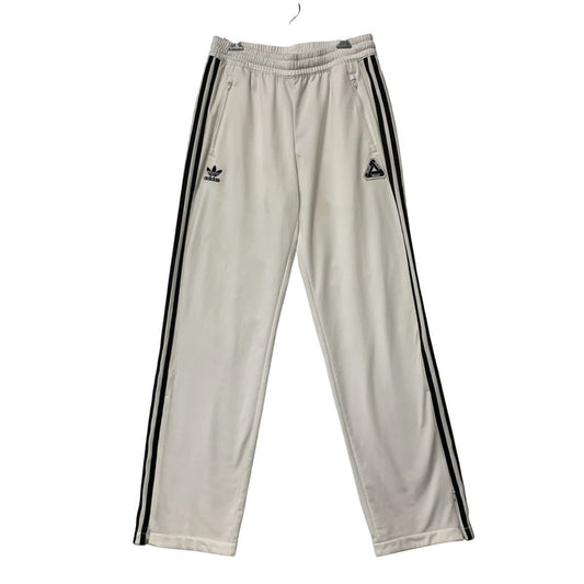 【中古品】【メンズ】 adidas アディダス × PALACE パレス FIREBIRD TRACK PANTS IJ9801 ファイヤーバード トラックパンツ ボトムス 153-250801-as-09-izu サイズ：O カラー：ホワイト×ブラック 万代Net店