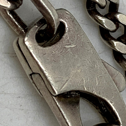 【中古品】【メンズ/レディース】 GUCCI グッチ SV925 G MOTIF NECKLACE ジーモチーフ ネックレス アクセサリー 小物 182-250731-ma-07-izu カラー：シルバー 万代Net店