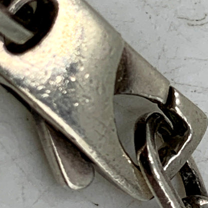 【中古品】【メンズ/レディース】 GUCCI グッチ SV925 G MOTIF NECKLACE ジーモチーフ ネックレス アクセサリー 小物 182-250731-ma-07-izu カラー：シルバー 万代Net店