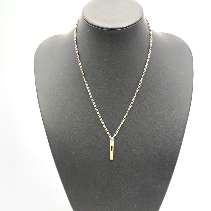 【中古品】【メンズ/レディース】 GUCCI グッチ SV925 G MOTIF NECKLACE ジーモチーフ ネックレス アクセサリー 小物 182-250731-ma-07-izu カラー：シルバー 万代Net店