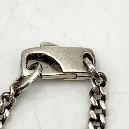 【中古品】【メンズ/レディース】 GUCCI グッチ SV925 G MOTIF NECKLACE ジーモチーフ ネックレス アクセサリー 小物 182-250731-ma-07-izu カラー：シルバー 万代Net店