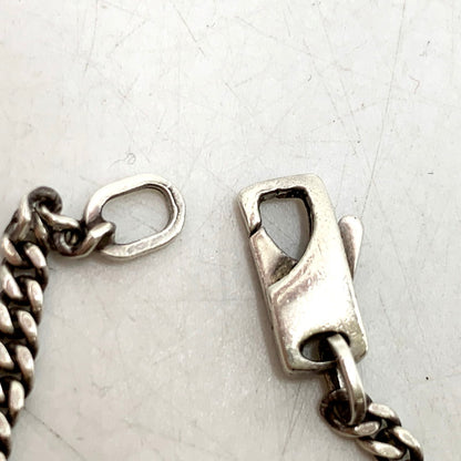 【中古品】【メンズ/レディース】 GUCCI グッチ SV925 G MOTIF NECKLACE ジーモチーフ ネックレス アクセサリー 小物 182-250731-ma-07-izu カラー：シルバー 万代Net店