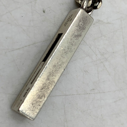 【中古品】【メンズ/レディース】 GUCCI グッチ SV925 G MOTIF NECKLACE ジーモチーフ ネックレス アクセサリー 小物 182-250731-ma-07-izu カラー：シルバー 万代Net店