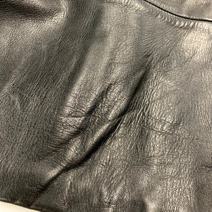 【中古品】【メンズ】 PED'S ペッズ フランス製 LEATHER PANTS レザーパンツ ズボン ボトムス 157-250803-ma-24-izu サイズ：36 カラー：BLACK 万代Net店
