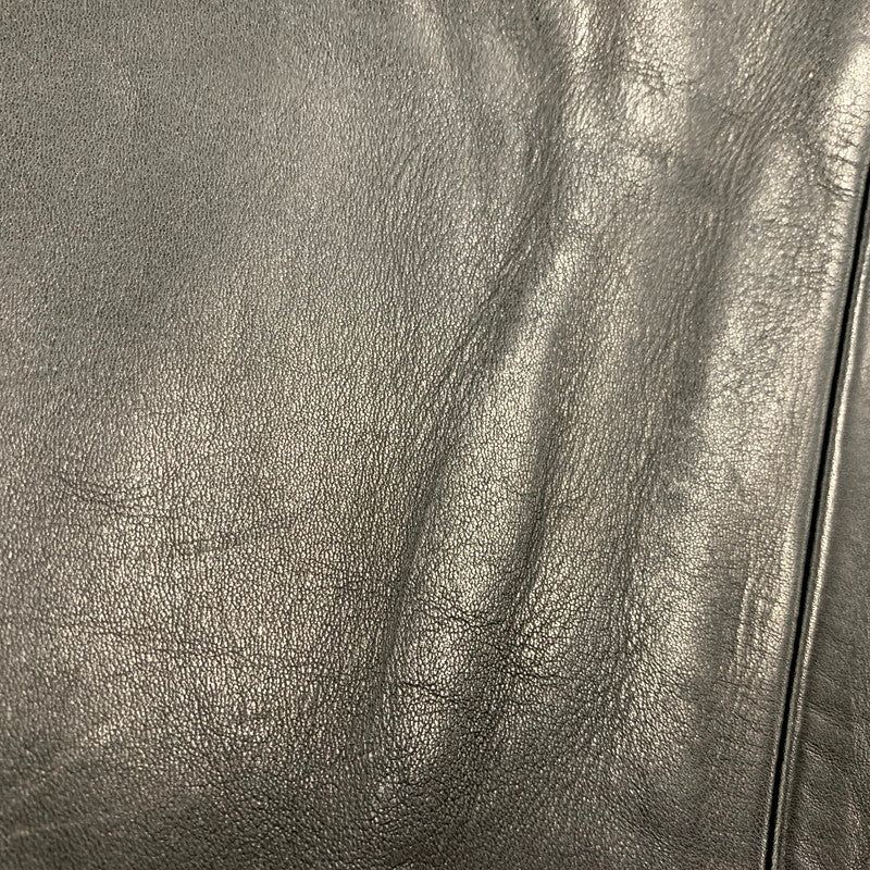 【中古品】【メンズ】 PED'S ペッズ フランス製 LEATHER PANTS レザーパンツ ズボン ボトムス 157-250803-ma-24-izu サイズ：36 カラー：BLACK 万代Net店