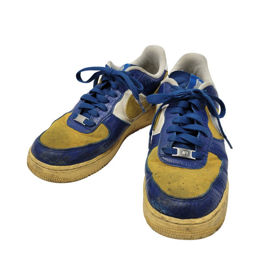 【現状渡し品】【メンズ/レディース】 NIKE ナイキ × UNDEFEATED アンディフィーテッド AIR FORCE 1 LOW SP DM8462-400 エアフォース 1 ロー SP スニーカー シューズ 靴 160-250802-as-26-izu サイズ：26cm カラー：COURT BLUE/WHITE-GOLDTONE 万代Net店