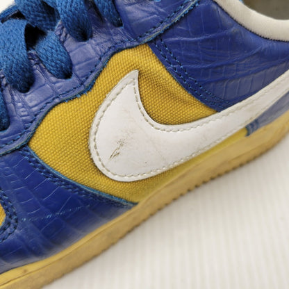 【現状渡し品】【メンズ/レディース】 NIKE ナイキ × UNDEFEATED アンディフィーテッド AIR FORCE 1 LOW SP DM8462-400 エアフォース 1 ロー SP スニーカー シューズ 靴 160-250802-as-26-izu サイズ：26cm カラー：COURT BLUE/WHITE-GOLDTONE 万代Net店