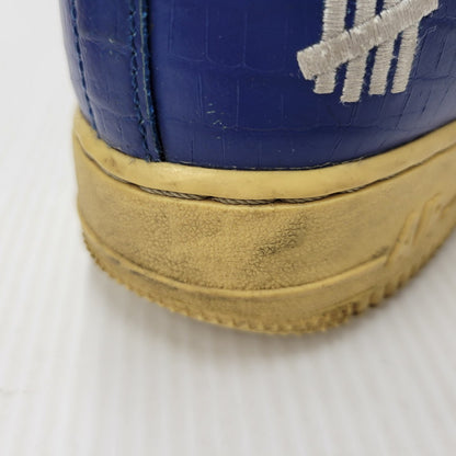 【現状渡し品】【メンズ/レディース】 NIKE ナイキ × UNDEFEATED アンディフィーテッド AIR FORCE 1 LOW SP DM8462-400 エアフォース 1 ロー SP スニーカー シューズ 靴 160-250802-as-26-izu サイズ：26cm カラー：COURT BLUE/WHITE-GOLDTONE 万代Net店