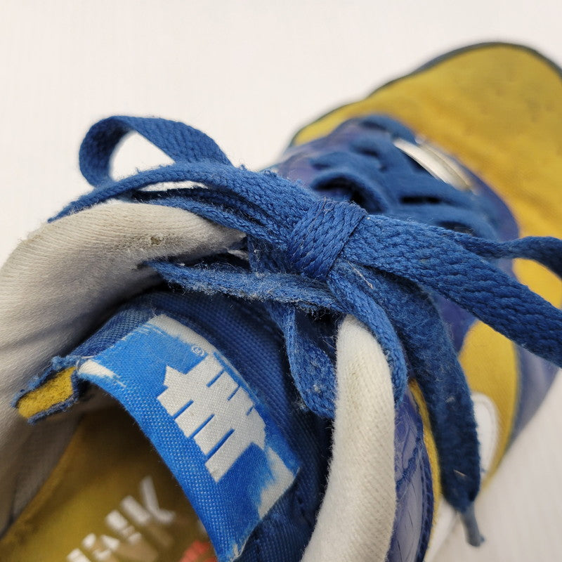 【現状渡し品】【メンズ/レディース】 NIKE ナイキ × UNDEFEATED アンディフィーテッド AIR FORCE 1 LOW SP DM8462-400 エアフォース 1 ロー SP スニーカー シューズ 靴 160-250802-as-26-izu サイズ：26cm カラー：COURT BLUE/WHITE-GOLDTONE 万代Net店