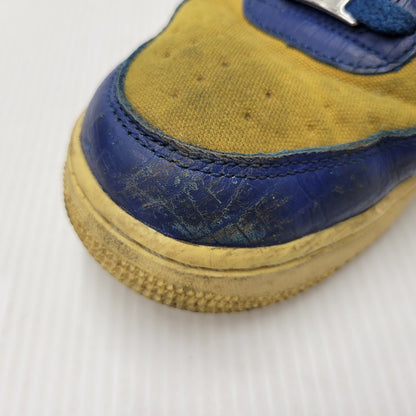 【現状渡し品】【メンズ/レディース】 NIKE ナイキ × UNDEFEATED アンディフィーテッド AIR FORCE 1 LOW SP DM8462-400 エアフォース 1 ロー SP スニーカー シューズ 靴 160-250802-as-26-izu サイズ：26cm カラー：COURT BLUE/WHITE-GOLDTONE 万代Net店