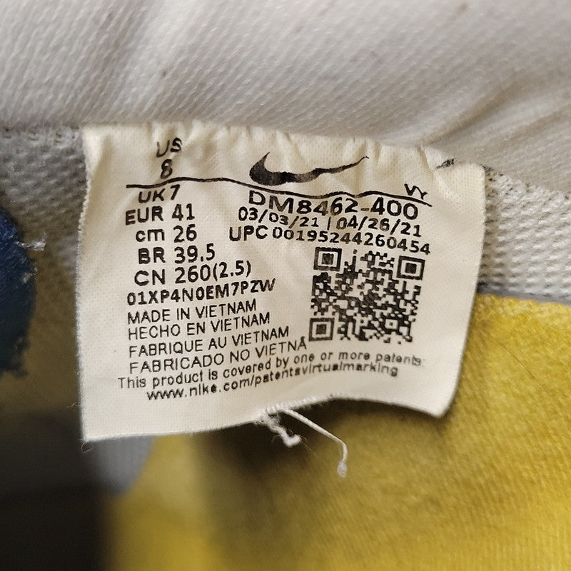 【現状渡し品】【メンズ/レディース】 NIKE ナイキ × UNDEFEATED アンディフィーテッド AIR FORCE 1 LOW SP DM8462-400 エアフォース 1 ロー SP スニーカー シューズ 靴 160-250802-as-26-izu サイズ：26cm カラー：COURT BLUE/WHITE-GOLDTONE 万代Net店