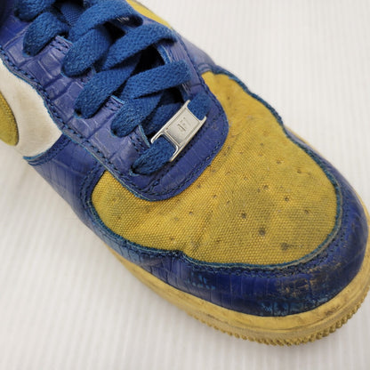 【現状渡し品】【メンズ/レディース】 NIKE ナイキ × UNDEFEATED アンディフィーテッド AIR FORCE 1 LOW SP DM8462-400 エアフォース 1 ロー SP スニーカー シューズ 靴 160-250802-as-26-izu サイズ：26cm カラー：COURT BLUE/WHITE-GOLDTONE 万代Net店