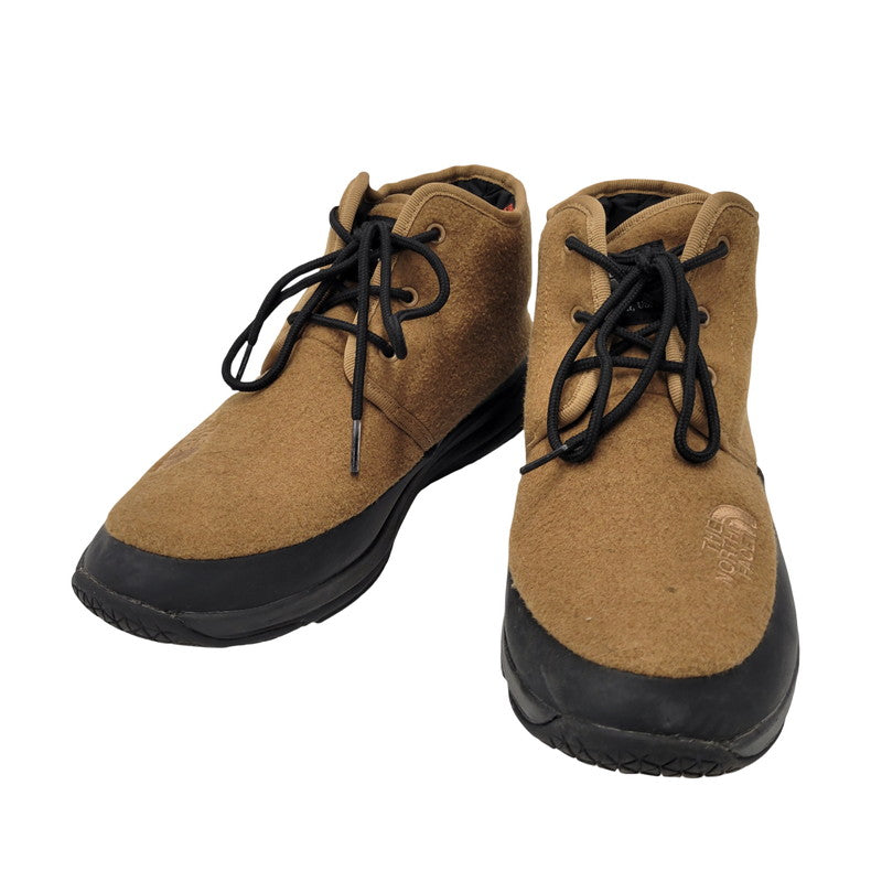 【中古品】【メンズ/レディース】 THE NORTH FACE ザ・ノースフェイス NSE TRACTION LITE WP CHUKKA NF52085 ヌプシ トラクション ライト ウォータープルーフ チャッカ ブーツ シューズ 靴 164-250802-as-28-izu サイズ：26cm カラー：ブラウン 万代Net店