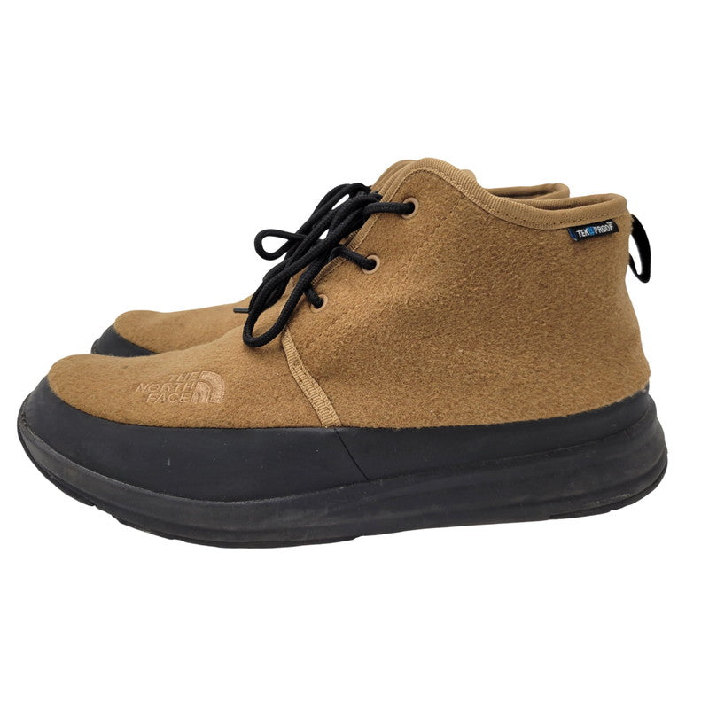 【中古品】【メンズ/レディース】 THE NORTH FACE ザ・ノースフェイス NSE TRACTION LITE WP CHUKKA NF52085 ヌプシ トラクション ライト ウォータープルーフ チャッカ ブーツ シューズ 靴 164-250802-as-28-izu サイズ：26cm カラー：ブラウン 万代Net店