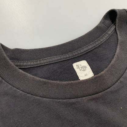 【中古品】【メンズ】 KAPTAIN SUNSHINE キャプテン サンシャイン KS20SCS07 WEST COAST LONG SLEEVED TEE ロング スリーブ Tシャツ トップス 140-250802-rk-15-izu サイズ：40 カラー：ブラック 万代Net店