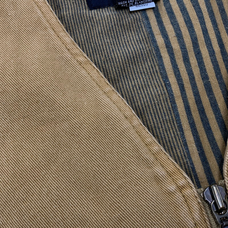 【中古品】【メンズ】 pellepelle ペレペレ BACK DESIGN VEST バック デザイン ベスト トップス 146-250802-rk-14-izu サイズ：L カラー：ベージュ 万代Net店