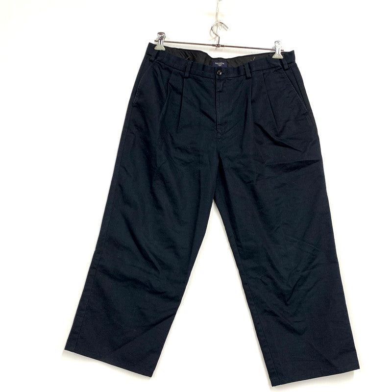【中古品】【メンズ】 DOCKERS ドッカーズ 2TUCK CHINO WIDE PANTS 2タック チノ ワイド パンツ ボトムス 157-250802-as-20-izu サイズ：38×30 カラー：ブラック 万代Net店