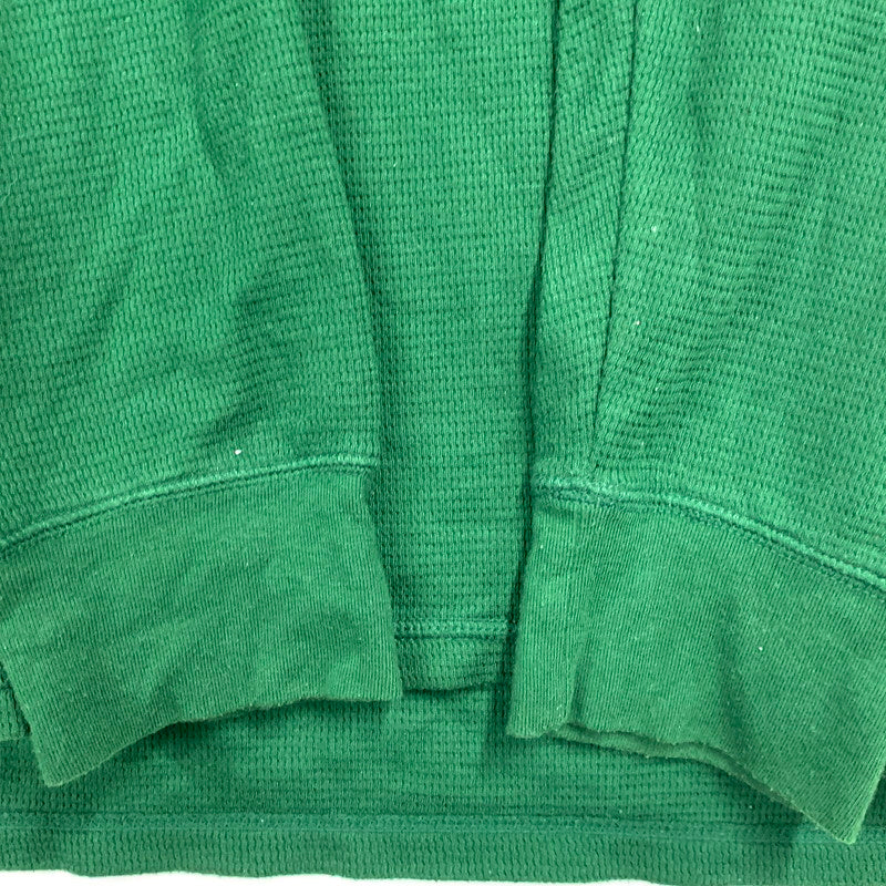 【中古品】【メンズ】 POLO RALPH LAUREN ポロ・ラルフローレン MICRO WAFFLE LS TEE マイクロ ワッフル ロングスリーブ Tシャツ 長袖 トップス 147-250802-as-21-izu サイズ：2XL カラー：グリーン 万代Net店