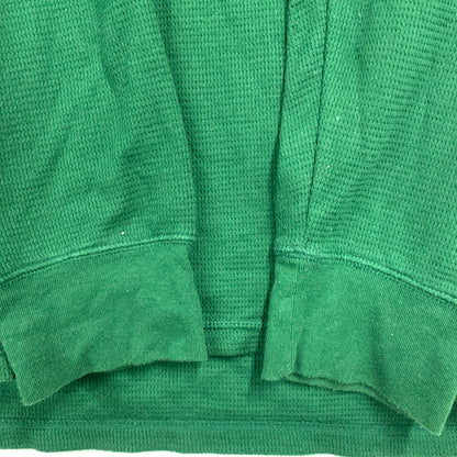 【中古品】【メンズ】 POLO RALPH LAUREN ポロ・ラルフローレン MICRO WAFFLE LS TEE マイクロ ワッフル ロングスリーブ Tシャツ 長袖 トップス 147-250802-as-21-izu サイズ：2XL カラー：グリーン 万代Net店