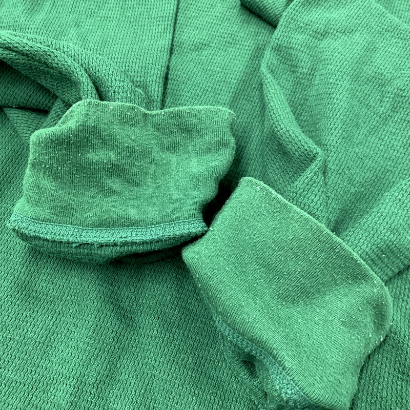 【中古品】【メンズ】 POLO RALPH LAUREN ポロ・ラルフローレン MICRO WAFFLE LS TEE マイクロ ワッフル ロングスリーブ Tシャツ 長袖 トップス 147-250802-as-21-izu サイズ：2XL カラー：グリーン 万代Net店