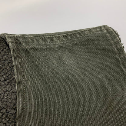 【中古品】【メンズ】 Carhartt カーハート BOA LINER DUCK VEST V13MOS ボア ライナー ダック ベスト USA製 146-250801-as-05-izu サイズ：2XL カラー：グリーン系 万代Net店