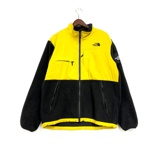 【現状渡し品】【メンズ】 THE NORTH FACE ザ・ノースフェイス DENALI JACKET NA71831 デナリ ジャケット アウター 144-250802-as-25-izu サイズ：XL カラー：イエロー×ブラック 万代Net店