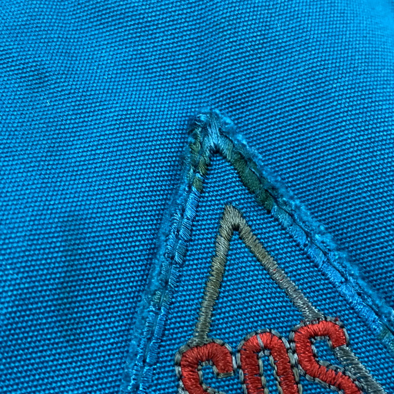 【現状渡し品】【メンズ】 SOS SPORTSWEAR NYLON PULLOVER ナイロン プルオーバー 香港製 146-250802-as-24-izu サイズ：M カラー：ブルー系 万代Net店