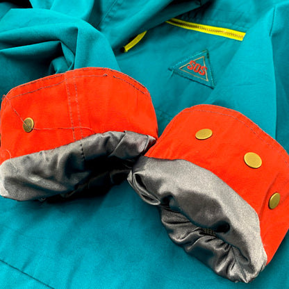 【現状渡し品】【メンズ】 SOS SPORTSWEAR NYLON PULLOVER ナイロン プルオーバー 香港製 146-250802-as-24-izu サイズ：M カラー：ブルー系 万代Net店