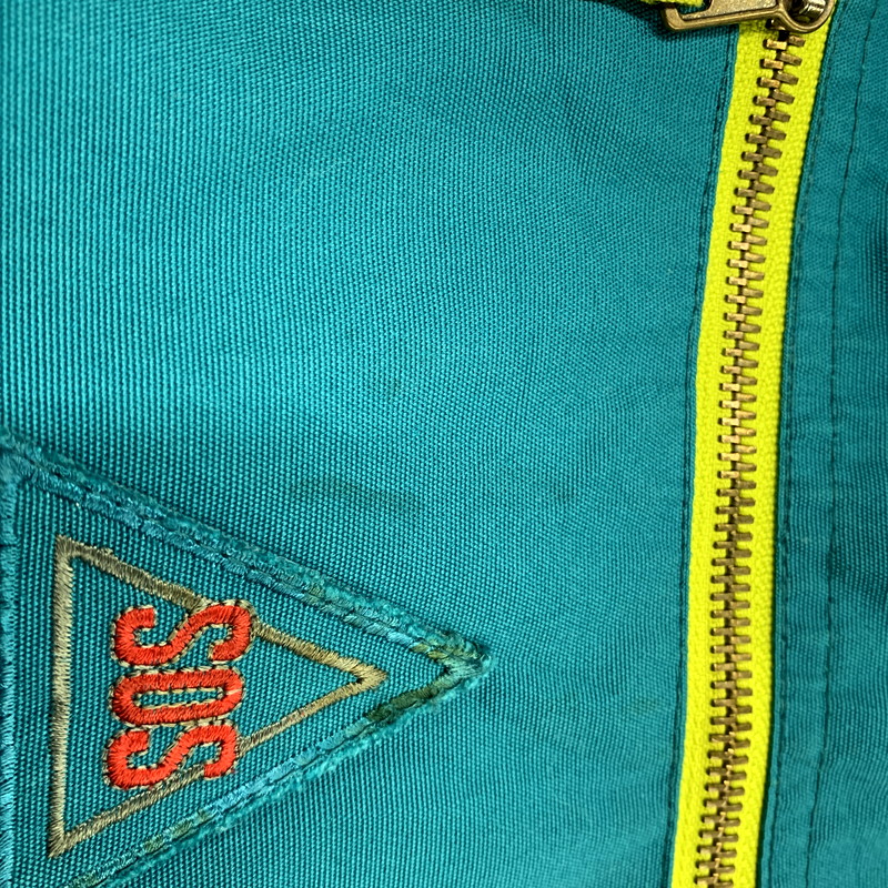 【現状渡し品】【メンズ】 SOS SPORTSWEAR NYLON PULLOVER ナイロン プルオーバー 香港製 146-250802-as-24-izu サイズ：M カラー：ブルー系 万代Net店