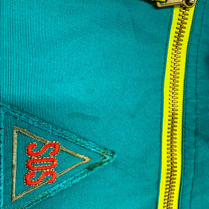 【現状渡し品】【メンズ】 SOS SPORTSWEAR NYLON PULLOVER ナイロン プルオーバー 香港製 146-250802-as-24-izu サイズ：M カラー：ブルー系 万代Net店