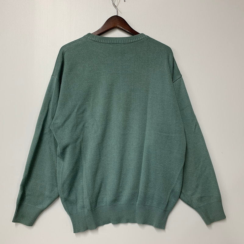 【中古品】【メンズ】 TOTEMPOLE トーテムポール KNIT SWEATER ニット スウェット トップス 長袖 146-250802-rk-19-izu サイズ：L カラー：ライトグリーン 万代Net店