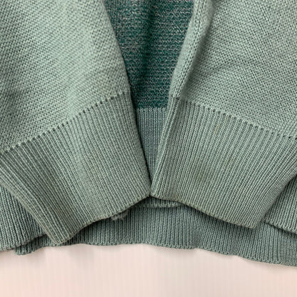 【中古品】【メンズ】 TOTEMPOLE トーテムポール KNIT SWEATER ニット スウェット トップス 長袖 146-250802-rk-19-izu サイズ：L カラー：ライトグリーン 万代Net店