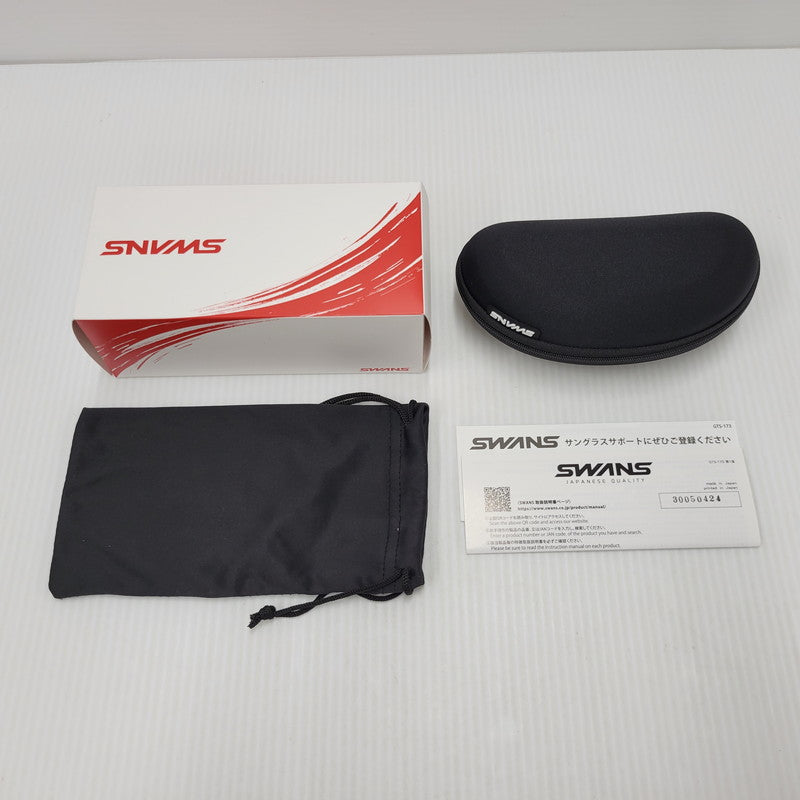 【中古品】【メンズ/レディース】 SWANS スワンズ SPORT SUNGLASSES E-NOX 8 スポーツ サングラス 日本製 203-250802-as-30-izu カラー：シルバー 万代Net店