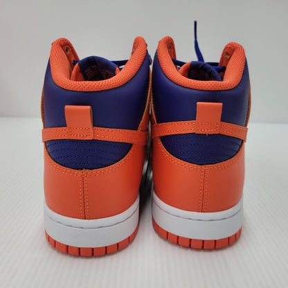 【中古美品】【メンズ】 NIKE ナイキ DUNK HI RETRO DD1399-800 ダンク ハイ レトロ スニーカー シューズ 靴 160-250801-as-14-izu サイズ：27cm カラー：ORANGE/ORANGE-DEEP ROYAL BLUE 万代Net店