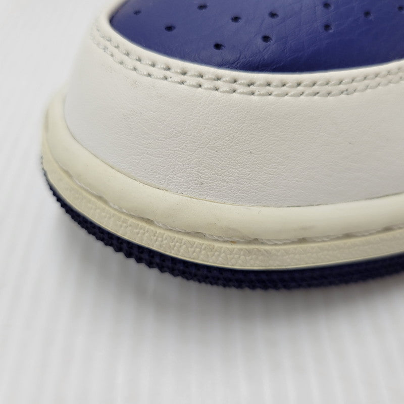 【中古品】【メンズ】 NIKE ナイキ AIR JORDAN 1 MID 554724-131 エアジョーダン1 ミッド スニーカー シューズ 靴 160-250801-as-18-izu サイズ：27cm カラー：WHITE/LASER ORANGE 万代Net店