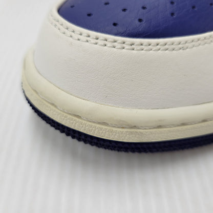 【中古品】【メンズ】 NIKE ナイキ AIR JORDAN 1 MID 554724-131 エアジョーダン1 ミッド スニーカー シューズ 靴 160-250801-as-18-izu サイズ：27cm カラー：WHITE/LASER ORANGE 万代Net店