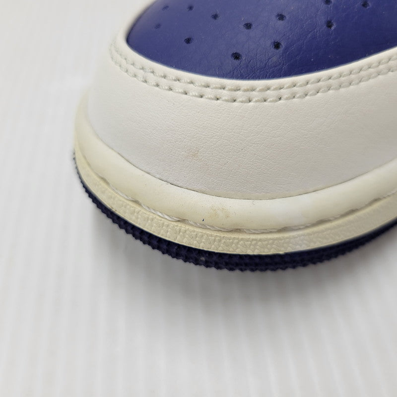 【中古品】【メンズ】 NIKE ナイキ AIR JORDAN 1 MID 554724-131 エアジョーダン1 ミッド スニーカー シューズ 靴 160-250801-as-18-izu サイズ：27cm カラー：WHITE/LASER ORANGE 万代Net店