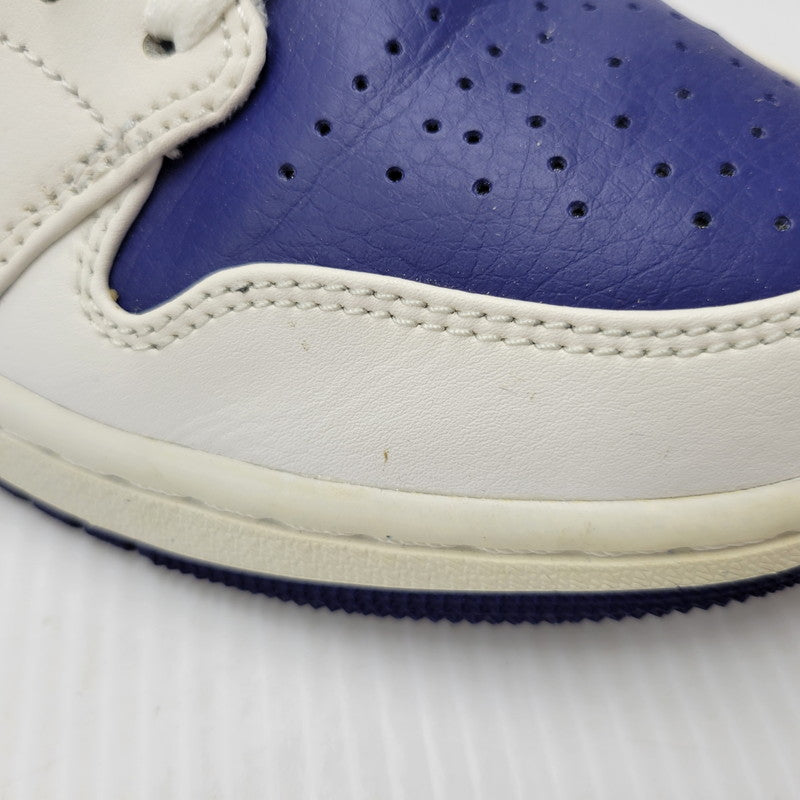 【中古品】【メンズ】 NIKE ナイキ AIR JORDAN 1 MID 554724-131 エアジョーダン1 ミッド スニーカー シューズ 靴 160-250801-as-18-izu サイズ：27cm カラー：WHITE/LASER ORANGE 万代Net店