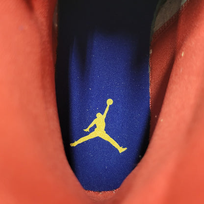 【中古品】【メンズ】 NIKE ナイキ AIR JORDAN 1 MID 554724-131 エアジョーダン1 ミッド スニーカー シューズ 靴 160-250801-as-18-izu サイズ：27cm カラー：WHITE/LASER ORANGE 万代Net店