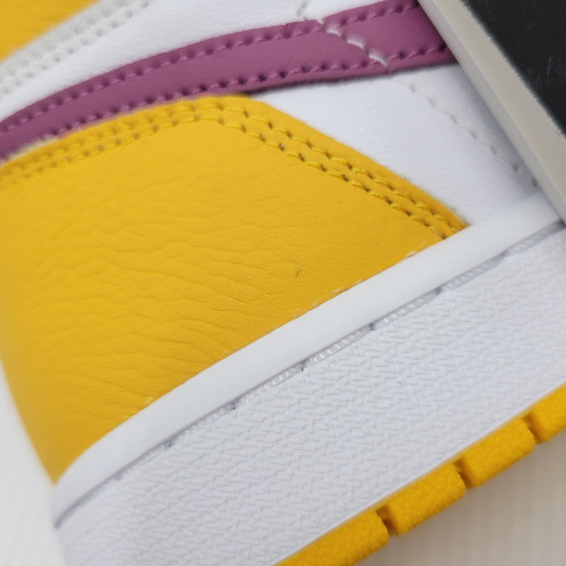 【中古美品】【メンズ】 NIKE ナイキ 555088-706 AIR JORDAN エアジョーダン 1 HIGH ハイ OG BROTHERHOOD ブラザーフッド スニーカー シューズ 靴 160-250801-ya-05-izu サイズ：27cm カラー：ユニバーシティゴールド/ライトボルドー 万代Net店