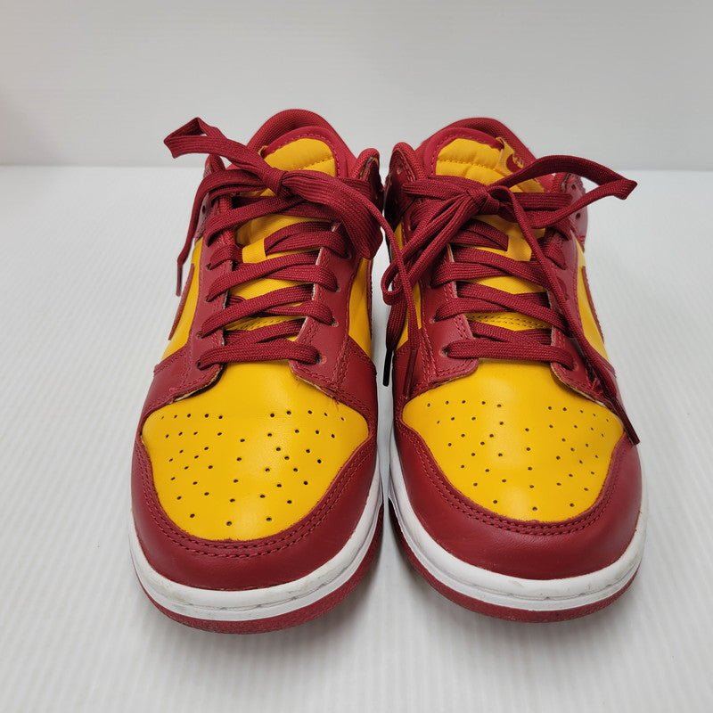 【中古品】【メンズ】 NIKE ナイキ DUNK LOW RETRO DD1391-701 ダンク ロー レトロ スニーカー シューズ 靴 160-250801-as-16-izu サイズ：26.5cm カラー：MIDAS GOLD/TOUGH RED-WHITE 万代Net店