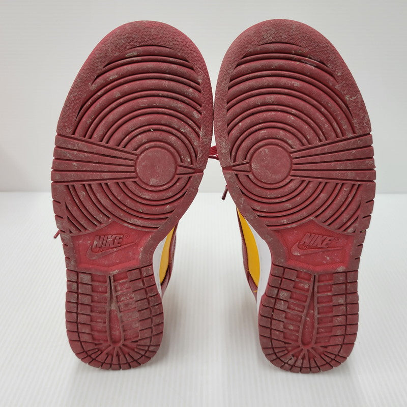 【中古品】【メンズ】 NIKE ナイキ DUNK LOW RETRO DD1391-701 ダンク ロー レトロ スニーカー シューズ 靴 160-250801-as-16-izu サイズ：26.5cm カラー：MIDAS GOLD/TOUGH RED-WHITE 万代Net店