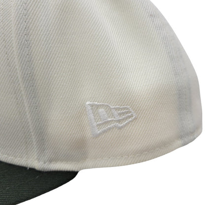 【中古品】【メンズ/レディース】 NEW ERA ニューエラ OAKLAND ATHLETICS 1968-2018 2 TONE CAP オークランド アスレチックス キャップ 帽子 185-250802-as-33-izu サイズ：7 1/2（59.6cm） カラー：ホワイト系×グリーン 万代Net店