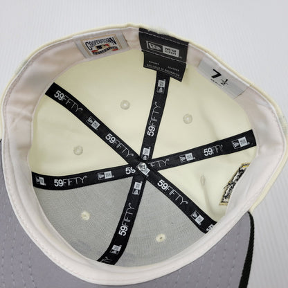 【中古品】【メンズ/レディース】 NEW ERA ニューエラ OAKLAND ATHLETICS 1968-2018 2 TONE CAP オークランド アスレチックス キャップ 帽子 185-250802-as-33-izu サイズ：7 1/2（59.6cm） カラー：ホワイト系×グリーン 万代Net店