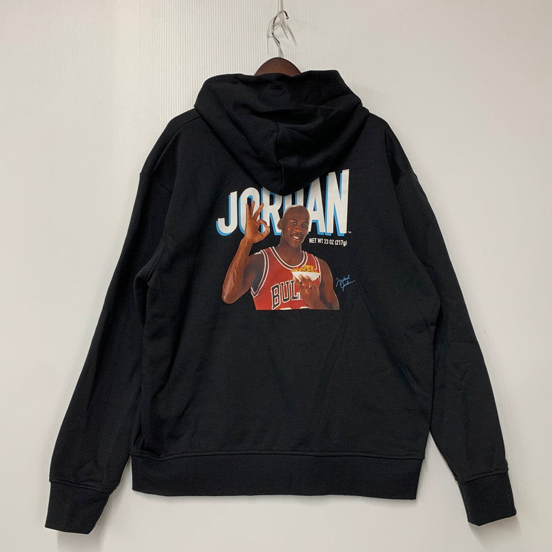 【中古品】【メンズ】 JORDAN ジョーダン DV7593-010 FLIGHT MVP FLEECE HOODIE フライト フリース フーディ パーカー 148-250802-rk-13-izu サイズ：XL カラー：ブラック 万代Net店