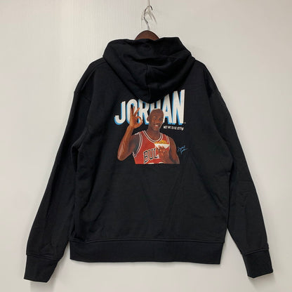 【中古品】【メンズ】 JORDAN ジョーダン DV7593-010 FLIGHT MVP FLEECE HOODIE フライト フリース フーディ パーカー 148-250802-rk-13-izu サイズ：XL カラー：ブラック 万代Net店
